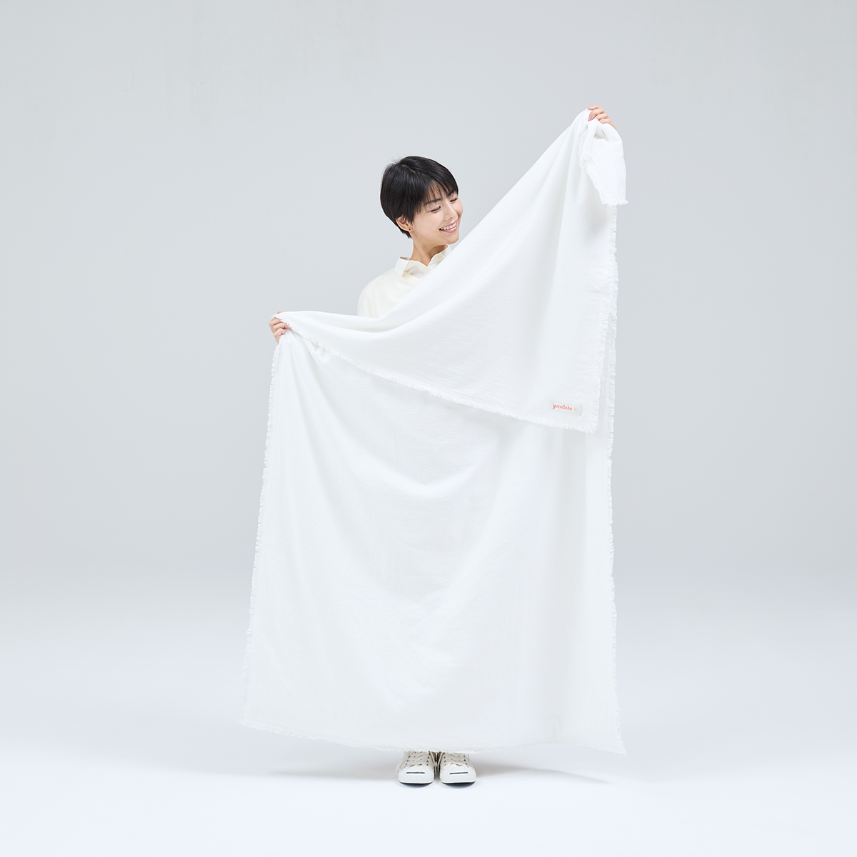 yocabito ヨカビト HEIDI ハイジ レジャーシート マルチカバー 白 おしゃれ かわいい シンプル