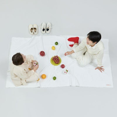 yocabito ヨカビト heidi ハイジ レジャーシート おしゃれ 布 白 シンプル 無地