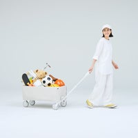 yocabito ヨカビト CANVAS 真っ白、シンプル、おしゃれなアウトドアキャリーワゴン