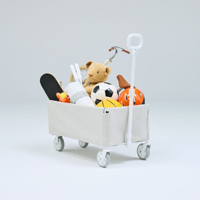 yocabito ヨカビト CANVAS 真っ白、シンプル、おしゃれなアウトドアキャリーワゴン