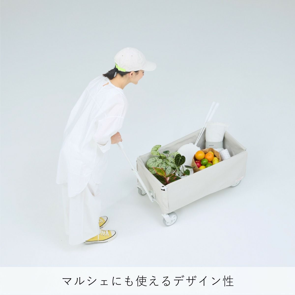 yocabito キャリーワゴン CANVAS 軽量設計 デザイン