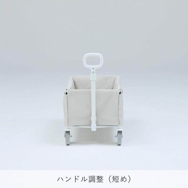 yocabito ヨカビト CANVAS 真っ白、シンプル、おしゃれなアウトドアキャリーワゴン